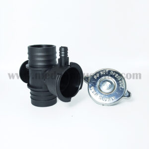 Coolant Neck Radiator Hose Connector & Cap For Chrysler Dodge Jeep 2009-17 OEM 52028810AL 52029195AK 55116901AA