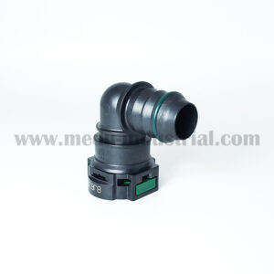 90° elbow plastic quick connectors Φ18.9-3/4〞-ID16.5-0° for SAE Fuel System Liquid/Radiator Cooling Vapor