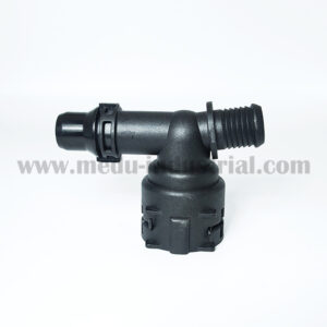 TEE Connecor for Cooling pipe left BMW X5 X6 2010 E71 N63B44A 4.4 11537577012 OEM 3016328