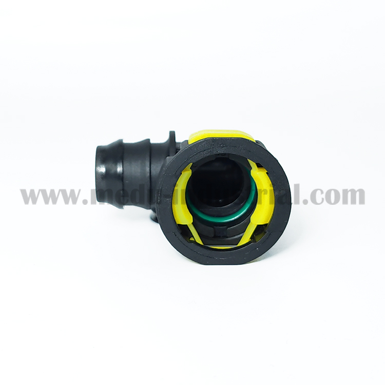 Buttom 90 degree connector 14MM For Citroen Peugeot 206 207 307 Oil Pipe Separator 1192W0 - Image 4