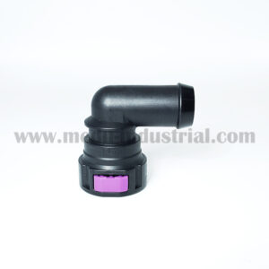 90° elbow plastic quick connectors Φ18.0-ID15-90° for SAE Fuel System Liquid Vapor