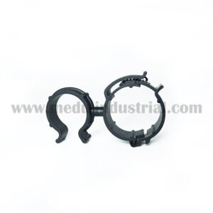 CABLE, TUBE & BUS BAR Double HOLDERS FOR spinning Clipping solutions Systems ID24.5mm-ID30mm