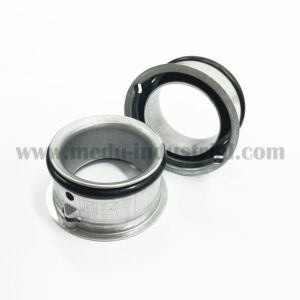 Metal coupling for cooling water hose